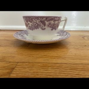 Spode Delamere Bouquet Tea Cup and Saucer